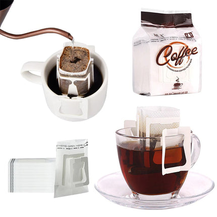 Set of 50 Disposable Coffee Filter Bags - Wnkrs