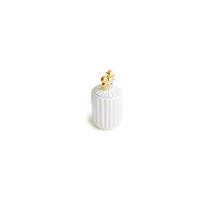 Small Animal Ceramic Storage Pot with Lid - Wnkrs