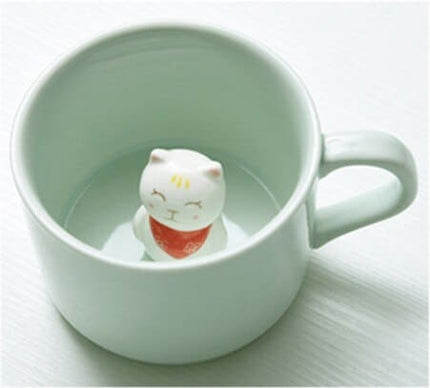 3D Cat Coffee Cup - wnkrs