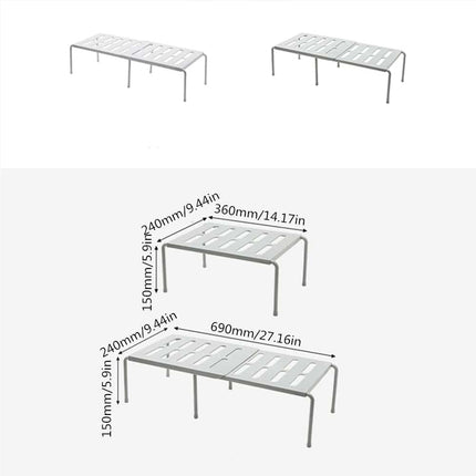 Storage Rack in White and Grey - Wnkrs