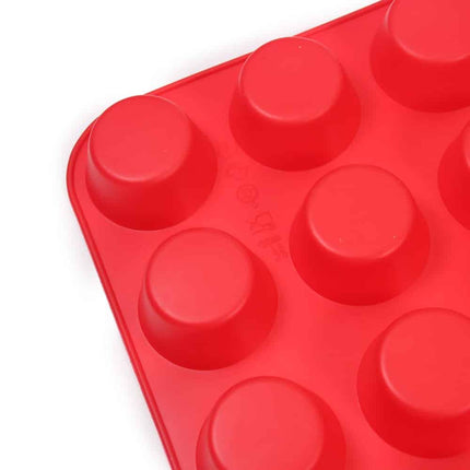 Useful Heat-Resistant Non-Stick Eco-Friendly Silicone Cupcake Molds - wnkrs