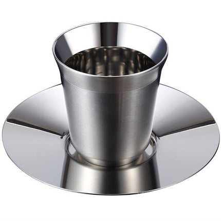 Double Wall Stainless Steel Espresso Cups 2 pcs Set - Wnkrs