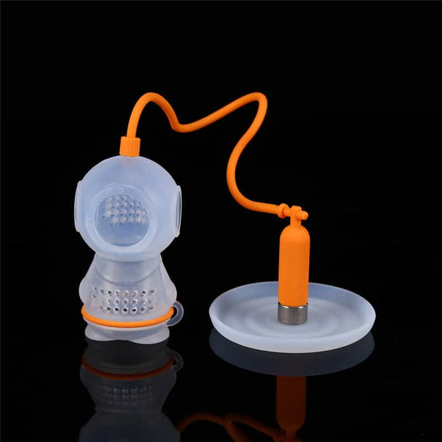 Cute Reusable Diver Shaped Silicone Tea Strainer