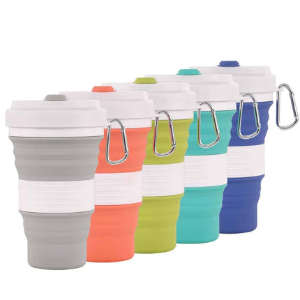 Colorful Folding Silicone Coffee Mug - Wnkrs