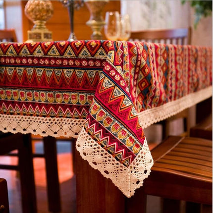 Bohemian Patterned Dining Tablecloth - Wnkrs