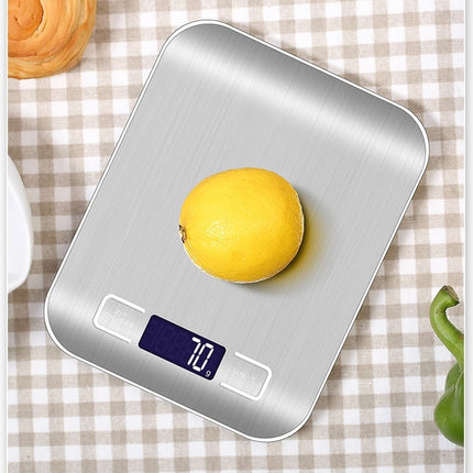 Digital Kitchen Scale in Silver and Pink - Wnkrs