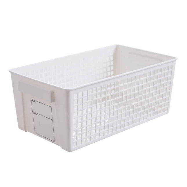 White/Beige Storage Basket - Wnkrs