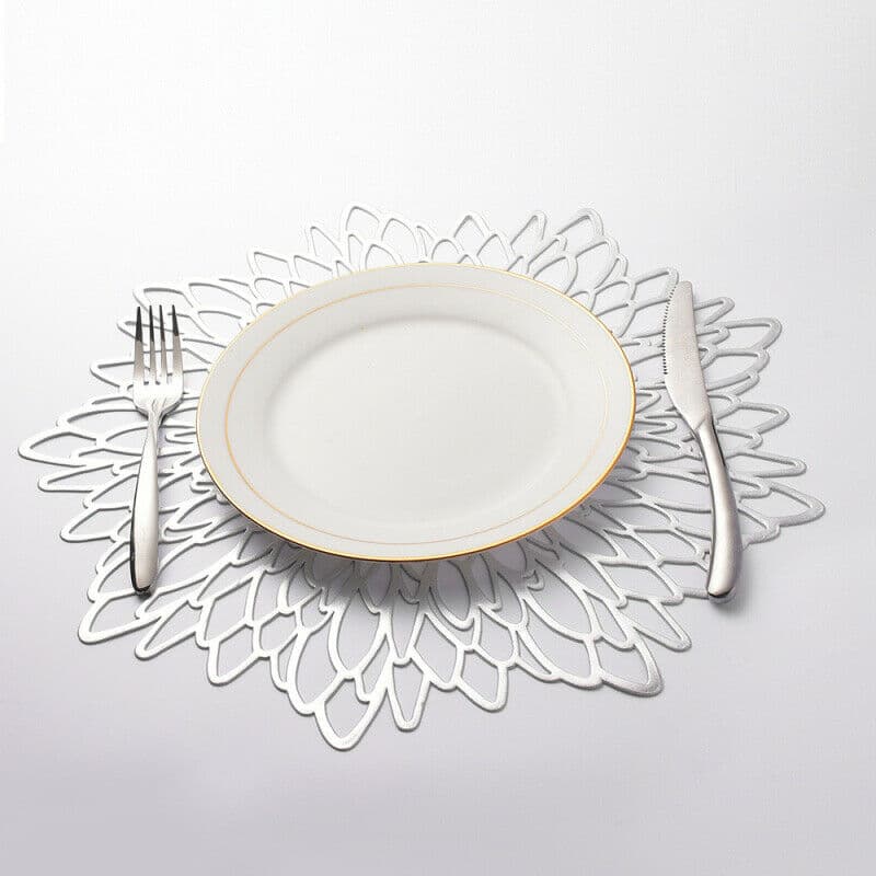 Flower Shaped PVC Placemat