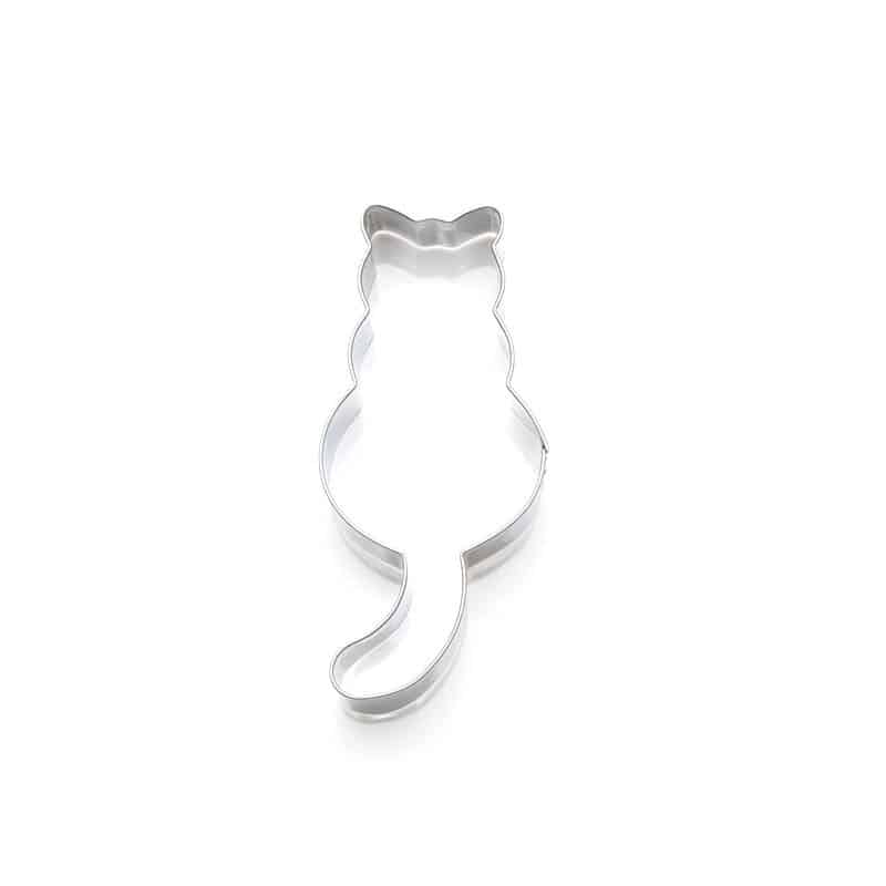 Cat Shaped Stainless Steel Cookie Cutter