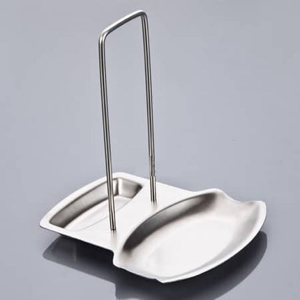 Convenient Durable Eco-Friendly Stainless Steel Spoon & Lid Holder - wnkrs