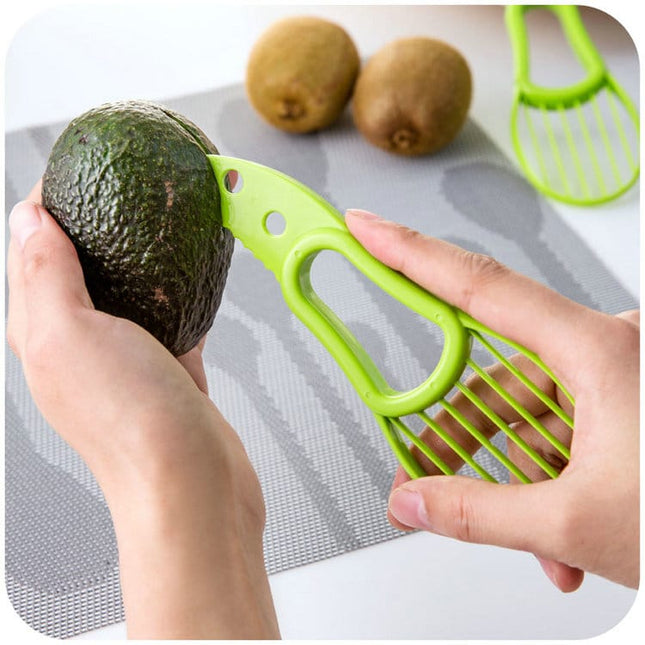 Convenient Multipurpose Durable Plastic Avocado Peeler - wnkrs