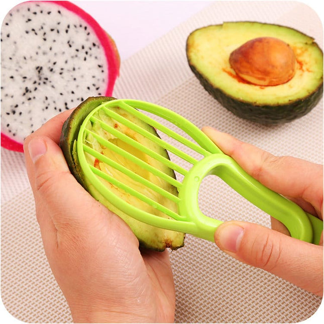 Convenient Multipurpose Durable Plastic Avocado Peeler - wnkrs