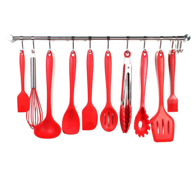 Useful Non-Stick Eco-Friendly Silicone Kitchen Utensils Set - wnkrs