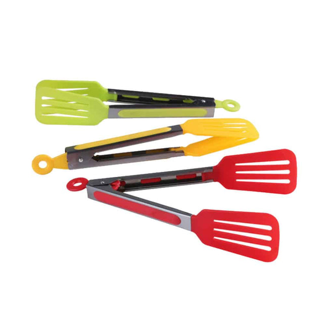 Colorful Stainless Steel BBQ Tongs - wnkrs