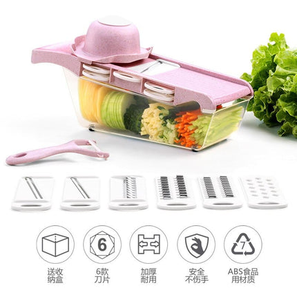 6 in 1 Kitchen Multifunction Vegetable Cutter Set - wnkrs