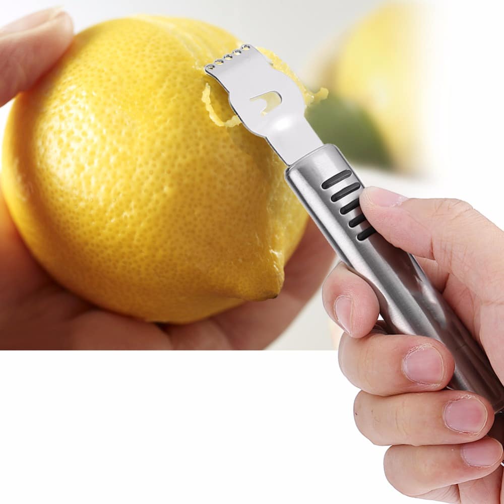 Stainless Steel Fruit Zester Grater Knife Tool