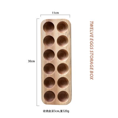 Wooden Egg Storage Box - Wnkrs