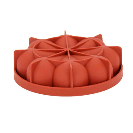 Cute Flower Shaped Non-Stick Eco-Friendly Silicone Cake Mold - wnkrs