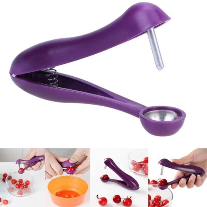 Creative Handy Manual Plastic Cherry Pitter