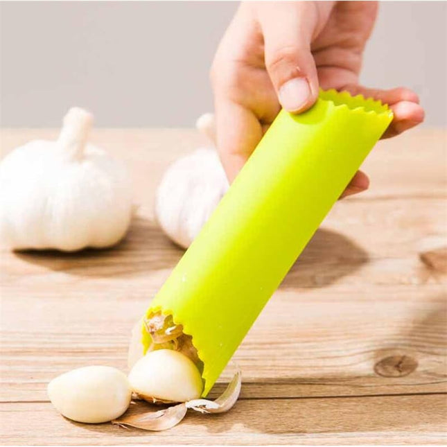Innovative Multipurpose Flexible Silicone Garlic Peeler - wnkrs