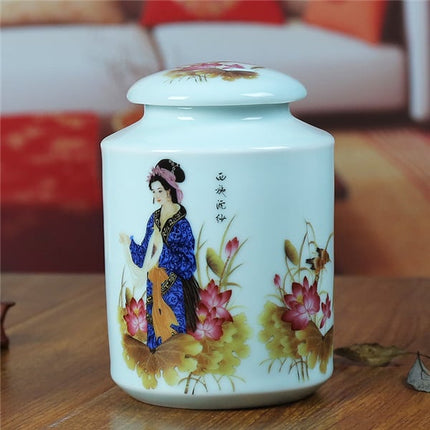 Asian Style Handmade Ceramic Tea Jars - Wnkrs