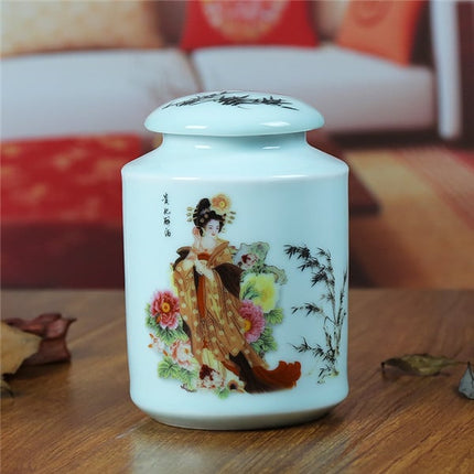 Asian Style Handmade Ceramic Tea Jars - Wnkrs