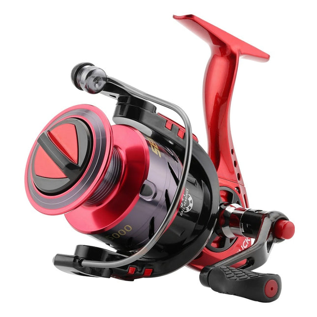 10-Bearing Spinning Reel with Folding Handle - wnkrs