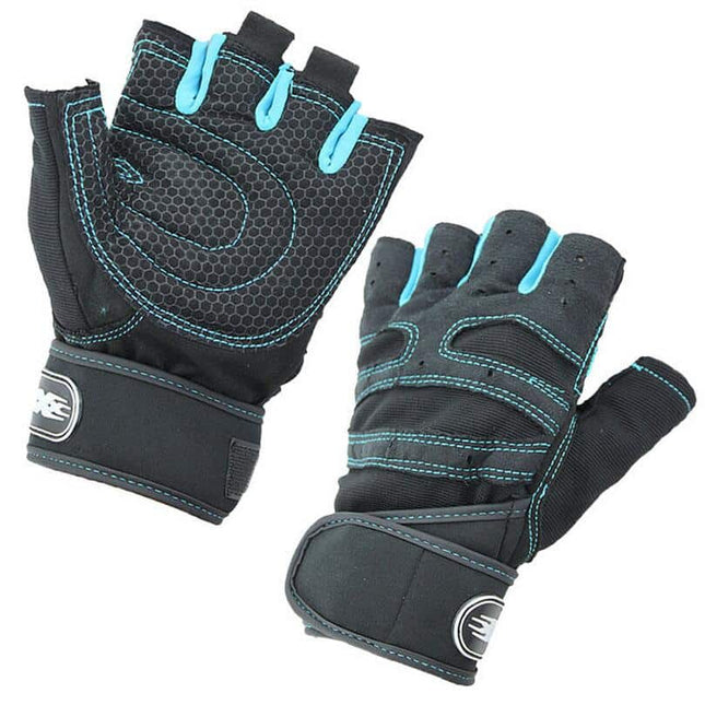 Men's Half Finger Fitness Gloves with Silicone Pads - Wnkrs