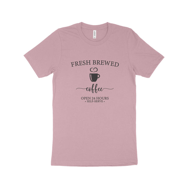 Fresh Brewed Coffee Unisex Jersey T-Shirt - wnkrs