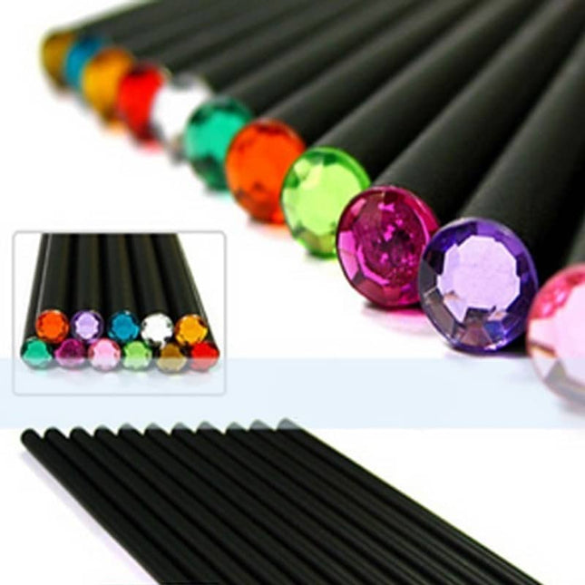 Crystal Pencils 12 Colors Set