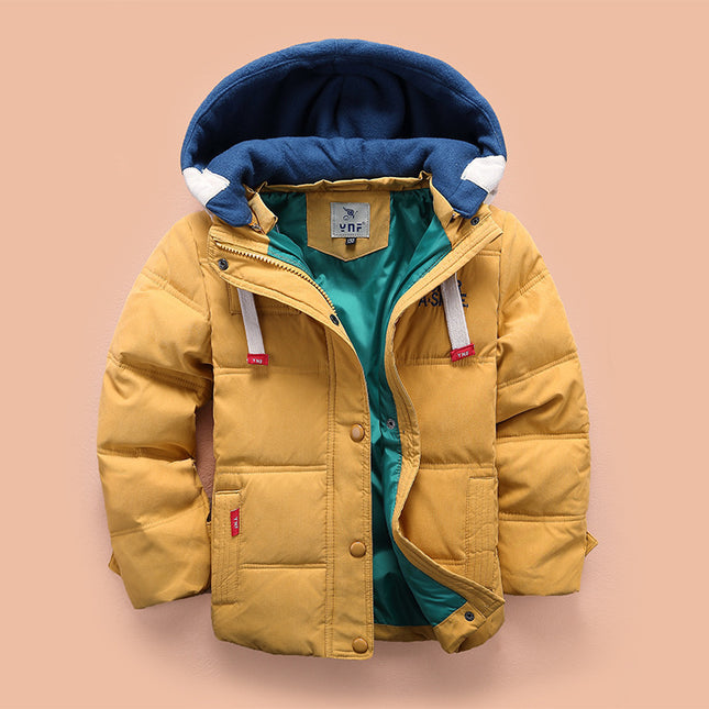 Warm Hooded Coat for Boys - Wnkrs