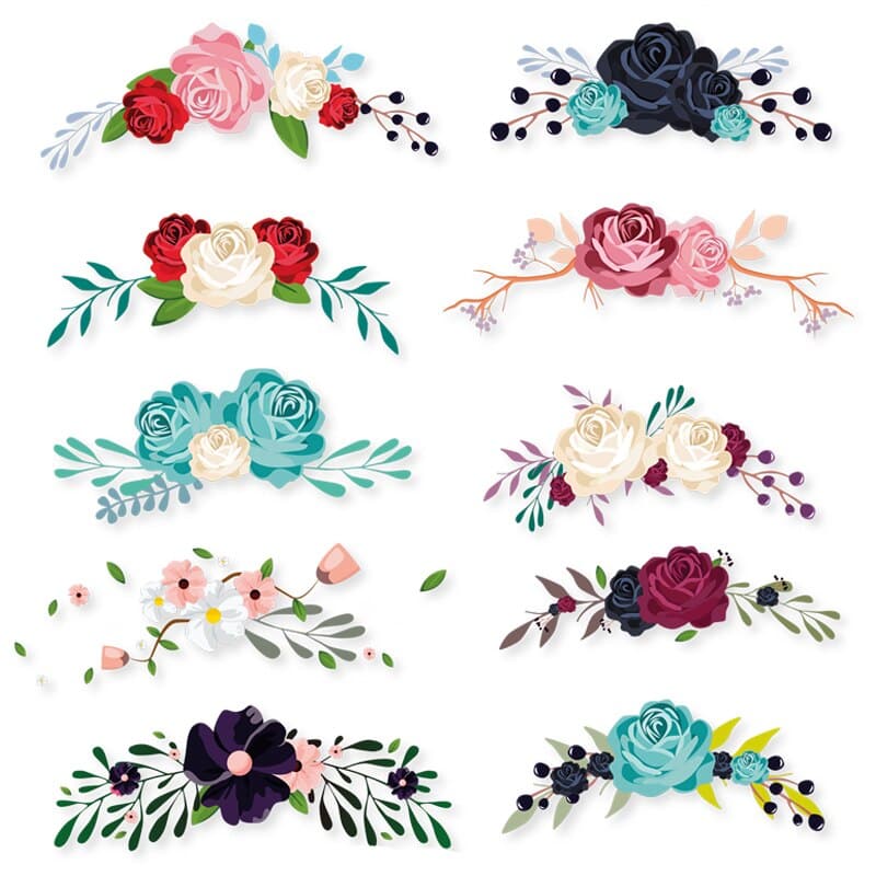 Flower Decorative Cloth Patches