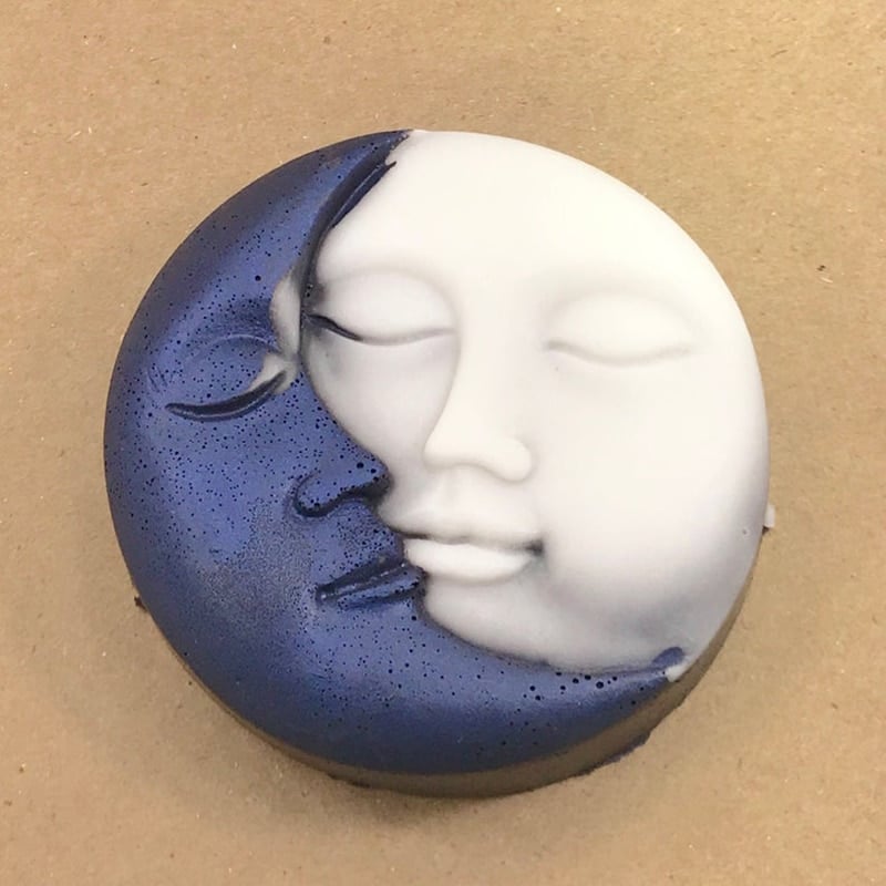 Moon Silicone Soap Mold