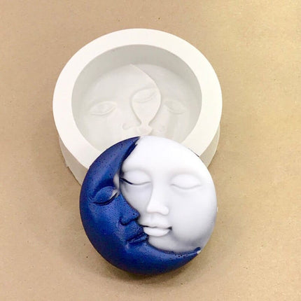 Moon Silicone Soap Mold - wnkrs