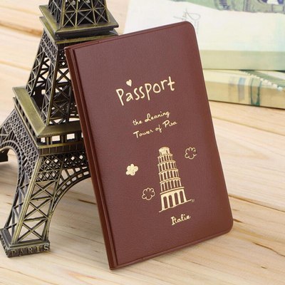 Colorful Faux Leather Passport Covers