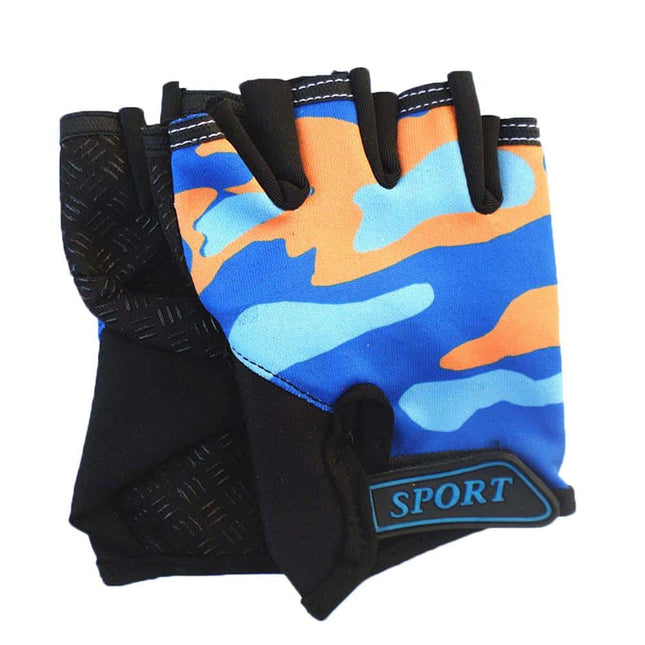 Kid's Camouflage Pattern Sport Gloves - Wnkrs