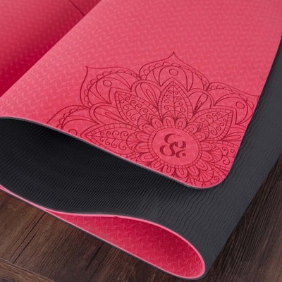 6 mm Patterned Yoga Mat with Bag - wnkrs