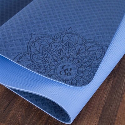 6 mm Patterned Yoga Mat with Bag - wnkrs