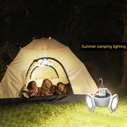 126LED Solar Rechargeable Camping Hanging Light - wnkrs