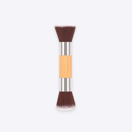 Double-Headed Bamboo Makeup Brush - wnkrs