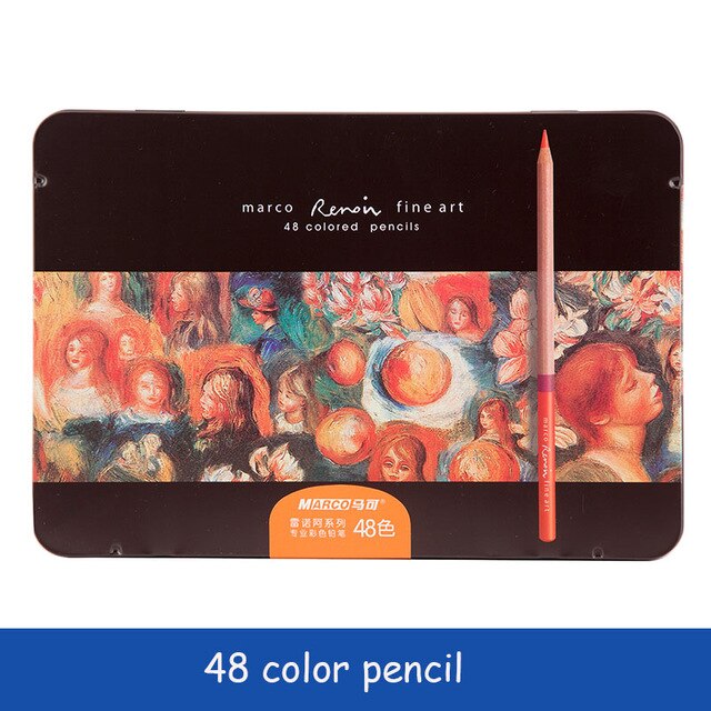 24-48 Colors Oil Color Pencils Set - wnkrs
