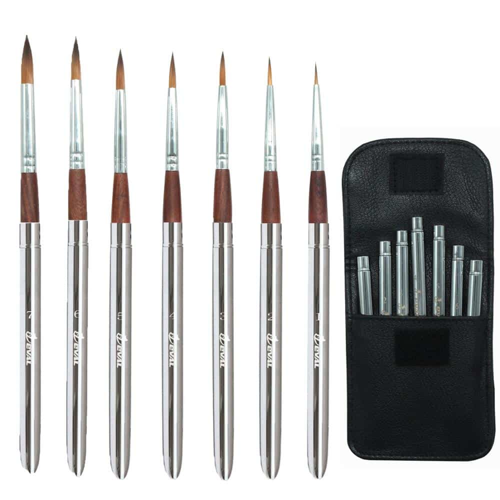 Travel Art Paint Brush Set