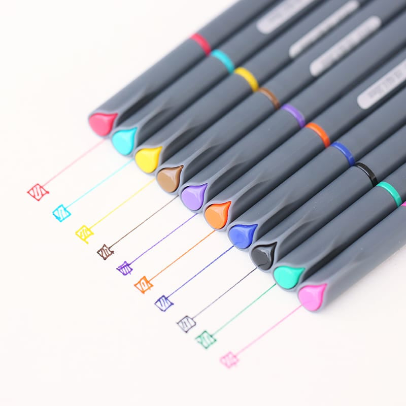 Multicolorful Drawing Pens Set