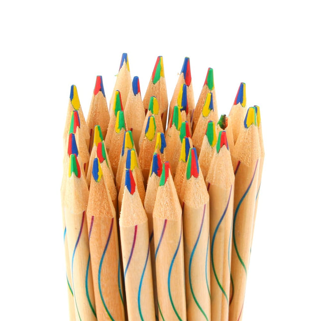 Set of 10 Rainbow Colored Pencils - wnkrs
