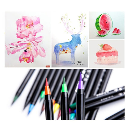 Premium Watercolor Style Art Markers 2 Pcs Set - wnkrs