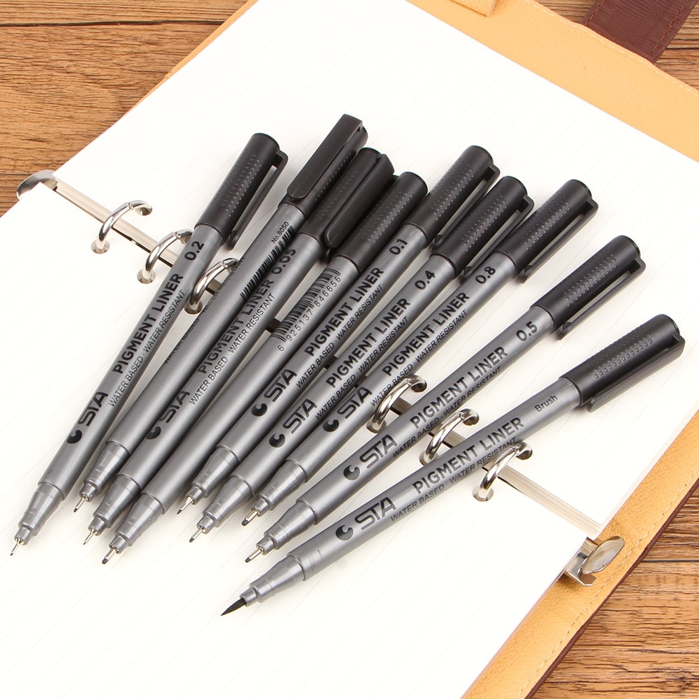 Fine Drawing and Calligraphy Black Marker