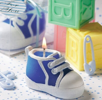 Baby Sneakers Candle Mold - wnkrs
