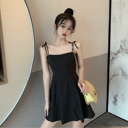 Women's Short Sleeved Dress with Ruffles - Wnkrs