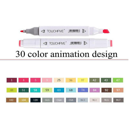 60 or 80 Colors Permanent Markers Set - wnkrs