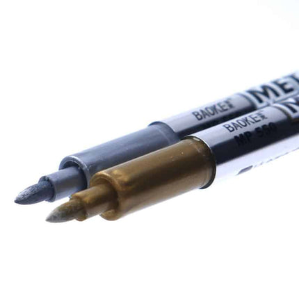 Gold/Silver Metallic Style Waterproof Marker - Wnkrs